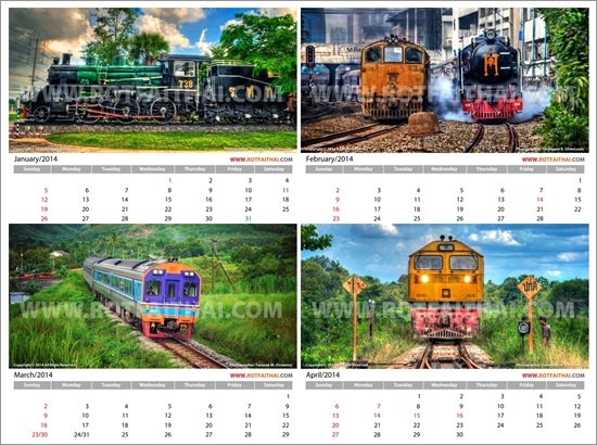 Rotfaithai Calendar 2014